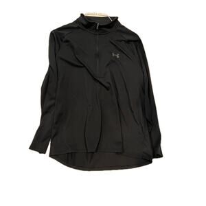 Under Armour Heatgear Black 1/4 Zip Sweatshirt Mens xl